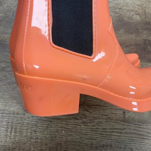 Calvin Klein Jeans Rubber Cowboy Rain Boots - Picture 5 of 8